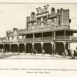 Croad's Bank Hotel, King Street Newtown, 1912