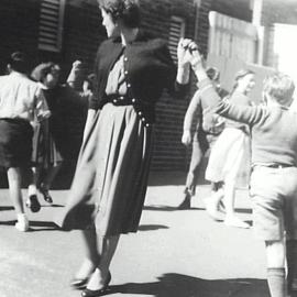 Dancing at Ultimo Public School