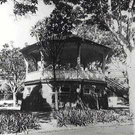 Bandstand in Belmore Park, Hay Street Haymarket, no date