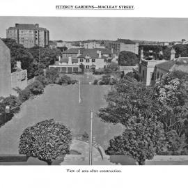 Plan for Fitzroy Gardens