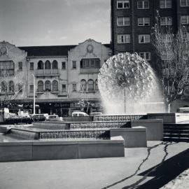 El Alamein Fountain Fitzroy Gardens, Macleay Street Potts Point, 1962