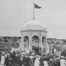 Swearing-in Ceremony, Centennial Park Pavilion, Federation Day, 1901