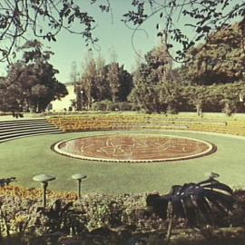 Sandringham Gardens: Memorial to late King George V and VI