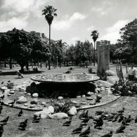 FJ Walker Memorial Fountain, Elizabeth Street Hyde Park, 1960s