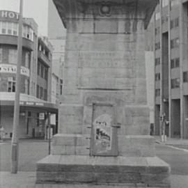Thornton Monument, Hyde Park, Elizabeth Street Sydney, circa 1970s