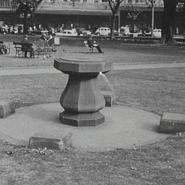 Sundial in Hyde Park, 1954
