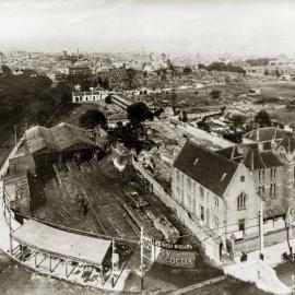 Home of the Good Samaritan Female Refuge and Devonshire Street cemetery, circa 1890