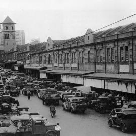 Paddy's Fruit and Vegetable Markets, Quay Street Haymarket, circa 1930