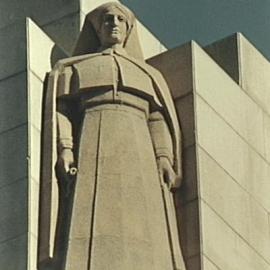 Statue of Nursing Sister on Anzac Memorial