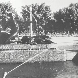 Statue of Diana on Archibald Fountain