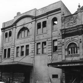 Fire damaged Broadway Theatre