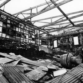 Fire damaged Broadway Theatre