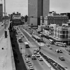 Cahill Expressway above Alfred Street Circular Quay, 1971