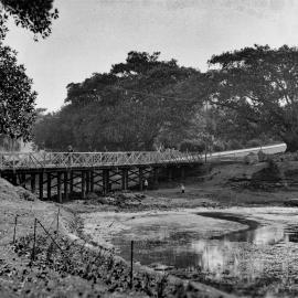 Lake Northam in Victoria Park Camperdown, 1940s