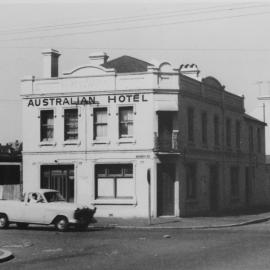Australian Hotel, Wellington Street Waterloo, 1950s