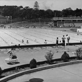 Victoria Park Swimming Pool Camperdown, 1956