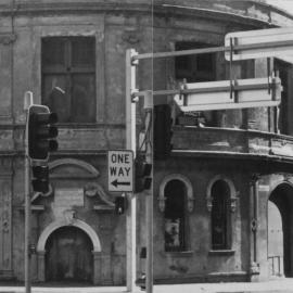 Corn Exchange building, corner of Sussex and Market Street Sydney, 1983