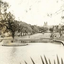 Lake Northam, Victoria Park Camperdown, 1960s