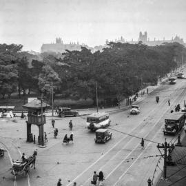 Intersection of Parramatta Road and City Road Camperdown, 1930s