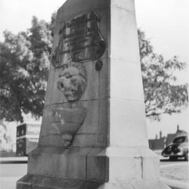 Patrick Nolan Memorial Fountain, corner of Clarence Street and Bradfield Highway Sydney, circa 1960-1969