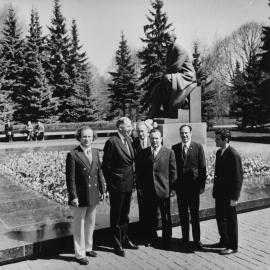 Delegation of Sydney City Council in Moscow, 1973