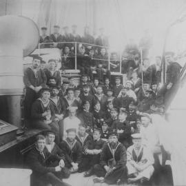 Crew of HMS Dart, 1892