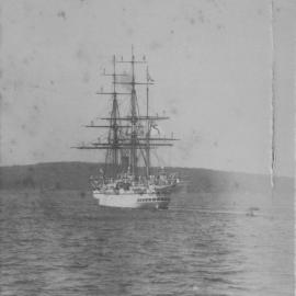 Departure of HMS Cordelia