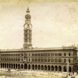 General Post Office (GPO) construction, 1 Martin Place Sydney, 1892