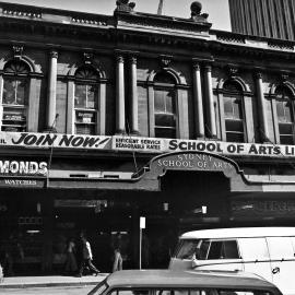 Building with Sydney School of Arts, Pitt Street Sydney, circa 1970-1975