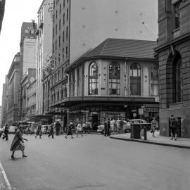 Corner of King Street and Castlereagh Street Sydney, 1960