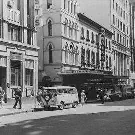 Streetscape - corner of Pitt Street and Angel Place Sydney, 1960