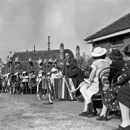 Coronation playground opening, Prince Alfred Park Surry Hills, 1930s