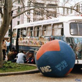 Tree House - A Mobile Information and Resource Bus, Sydney Square, George Street, 1980s