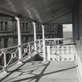 Original store and barracks buildings