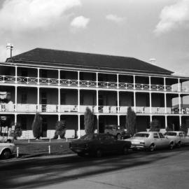 Original store and barracks buildings