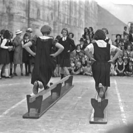 Children at King George V Memorial Children's Playground