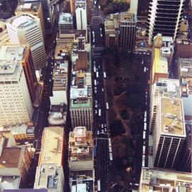 Aerial view of Wynyard Park