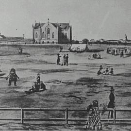 St Mary's Cathedral and Hyde Park