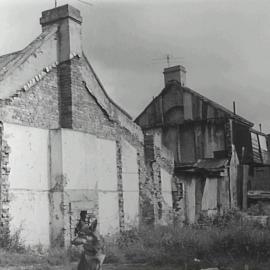 Dilapidated houses Lawson St and Bowman St, Pyrmont