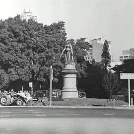 Relocation of Queen Victoria statue