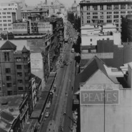 Aerial view of George Street.