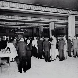 Sydney County Council Electricity showroom, Queen Victoria Building (QVB), 1954