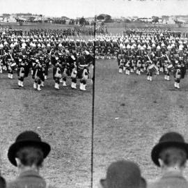 Highlanders, Duke of York Celebrations for Federation, Centennial Park, 1901