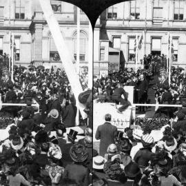 Laying of foundation stone, Royal Prince Alfred (RPA) Hospital, 1901