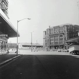 Accident site at Railway Square