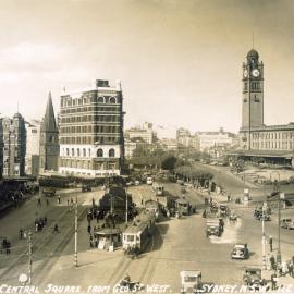 Railway Square, George Street West Sydney, 1930s