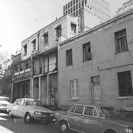 Terrace houses in Woolloomooloo