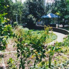 Community garden in Joseph Banks apartments, Raglan Street Waterloo, 2002