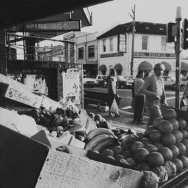 Fruit Stall on King Street Newtown, 1985