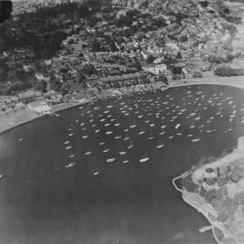 Aerial view of Rushcutters Bay, 1940